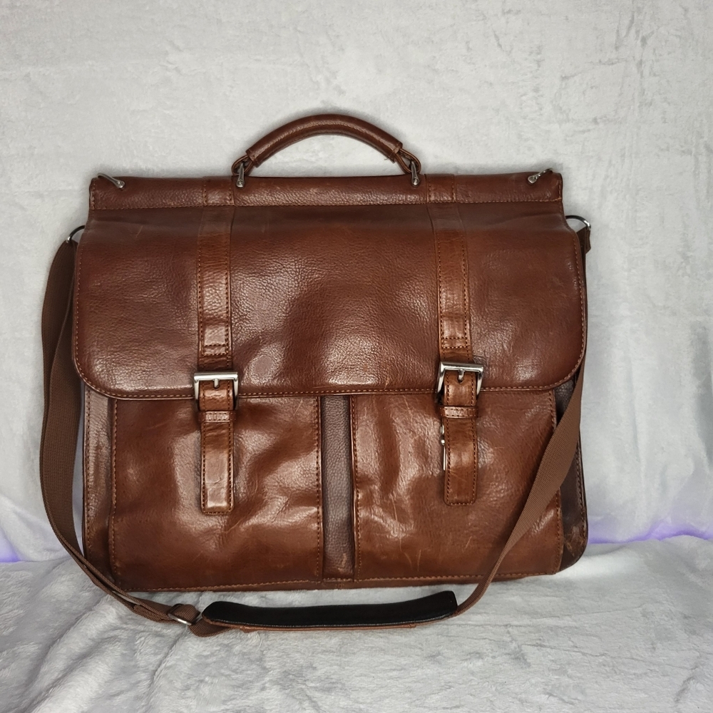 Wilson's Leather Briefcase Crossbody Bag